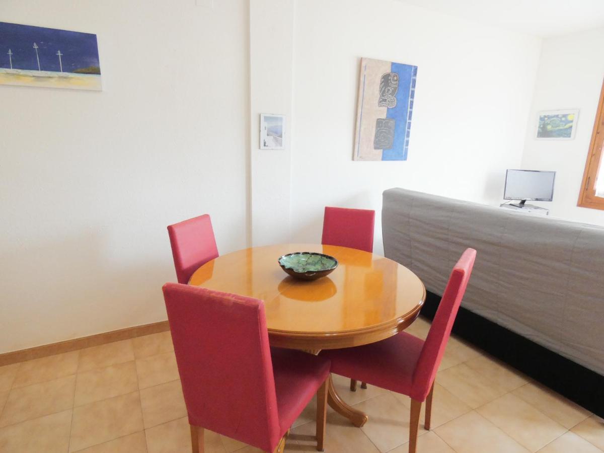 La Platja 3C Apto. Con Un Dormitorio, 200M Playa Y Plaza De Parking Roses Luaran gambar