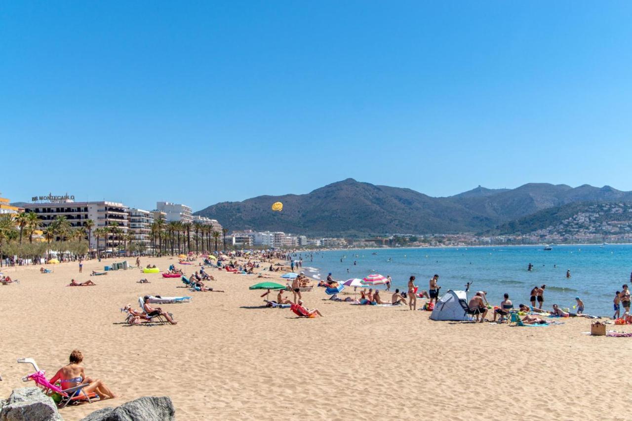 La Platja 3C Apto. Con Un Dormitorio, 200M Playa Y Plaza De Parking Roses Luaran gambar